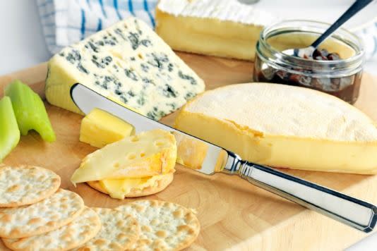 The perfect Christmas cheese board