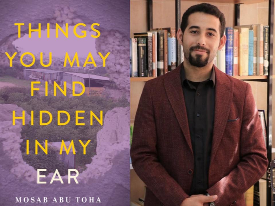 Mosab Abu Toha’s poetry collection ‘Things You May Find Hidden in My Ear’ received a 2023 American Book Award. (Arrowsmith Press)