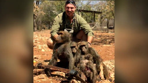 Idaho wildlife official Blake Fischer was forced to resign after bragging about his African baboon hunt.