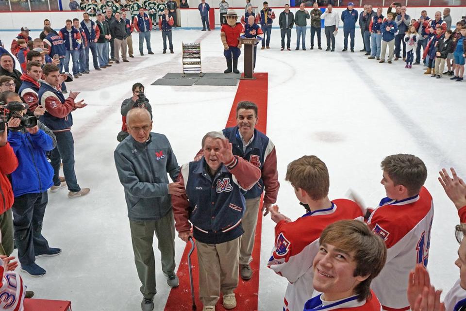 Bill Belisle was a legend in Rhode Island hockey for what he did for players on and off the ice.