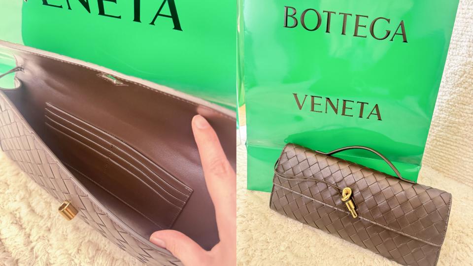 漲價前最值得投資的包款：Bottega Veneta Andiamo包！圖片來源：Bottega Veneta
