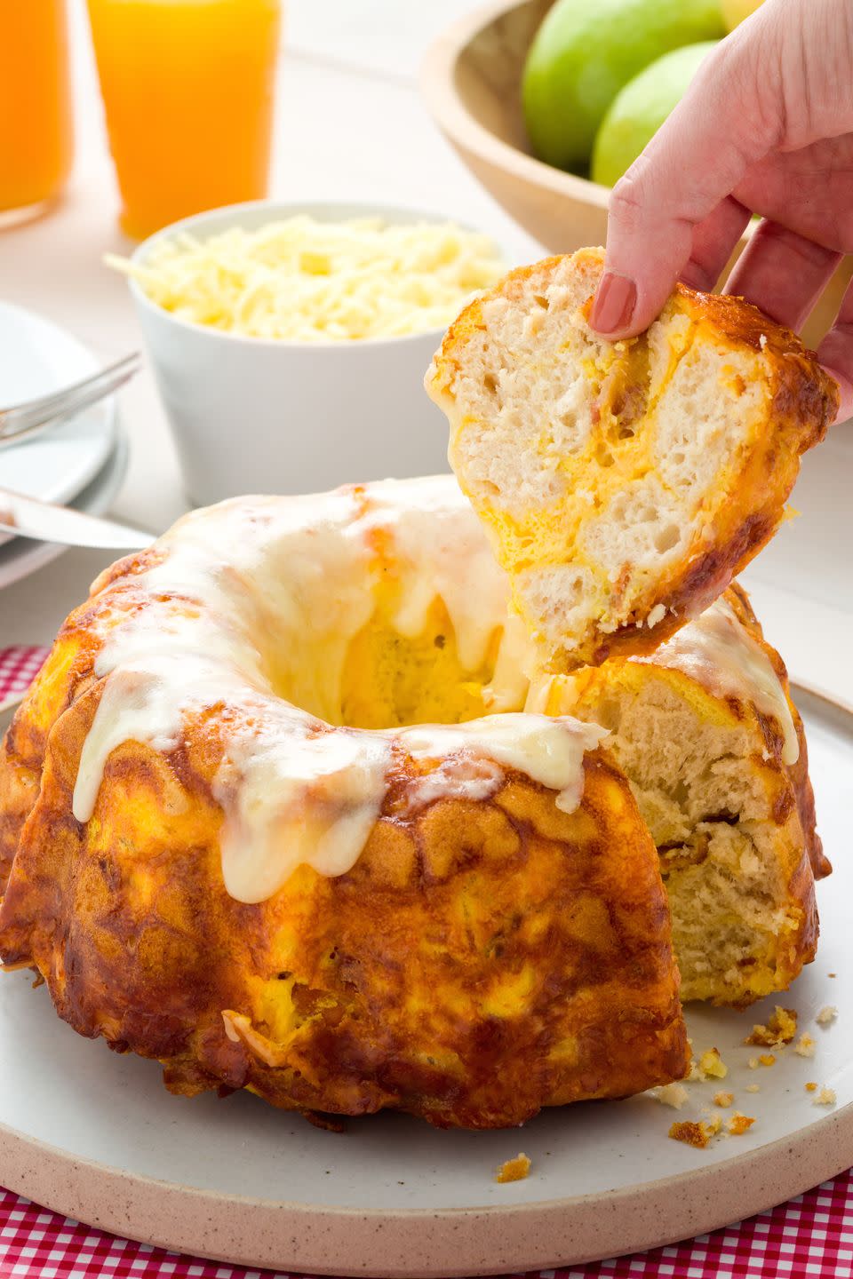 Bacon, Egg, and Cheese Breakfast Bread