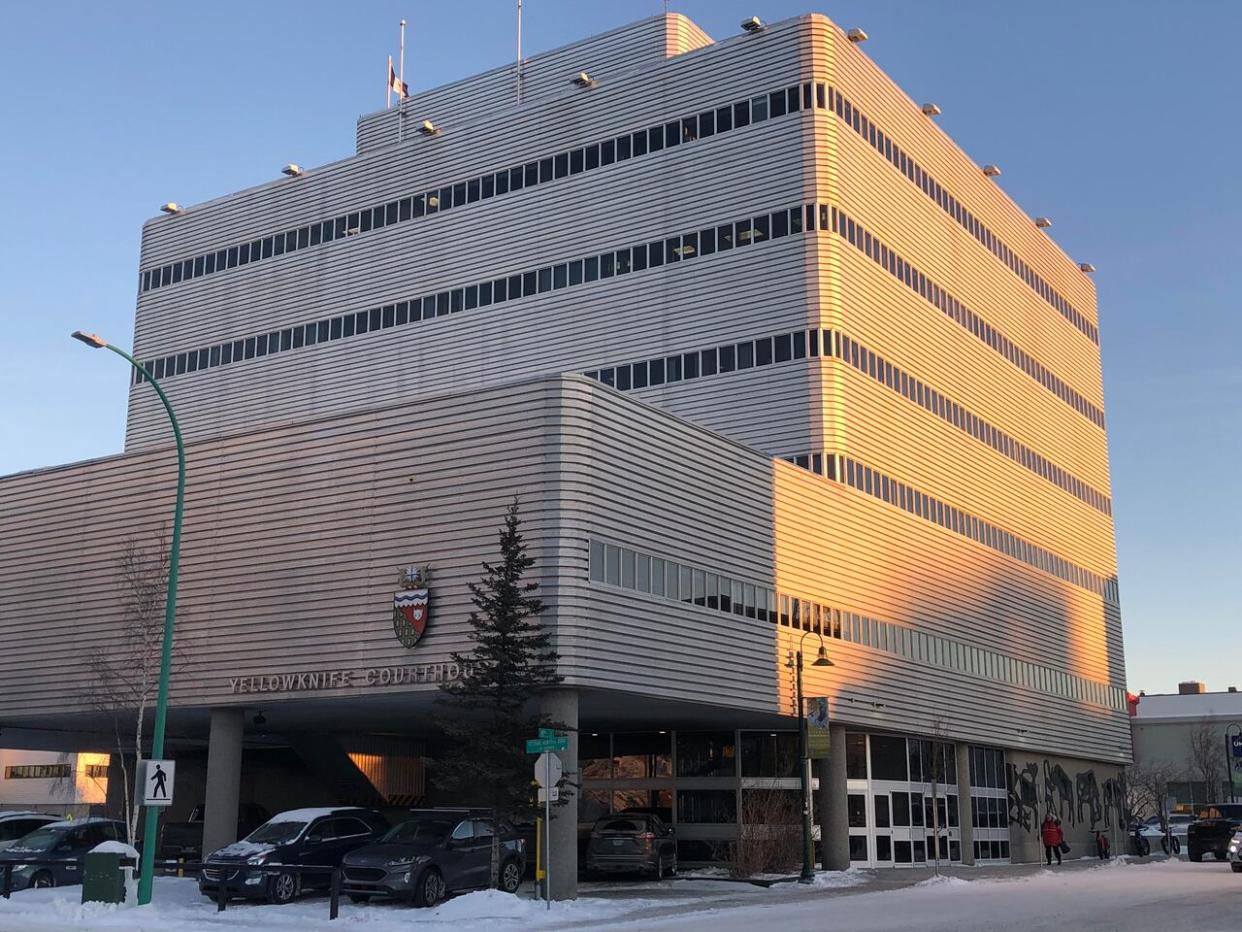 A sentencing hearing for Kelly Ovayuak was held in N.W.T. Territorial court in Yellowknife on Thursday. (Natalie Pressman/CBC - image credit)