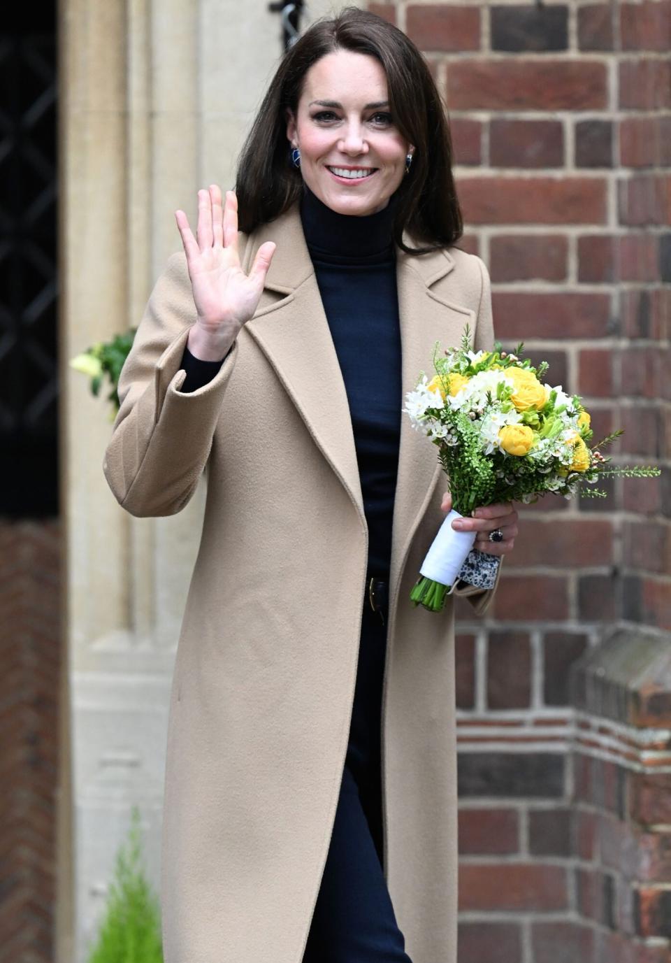 Catherine Princess of Wales visit to Oxford House Nursing Home