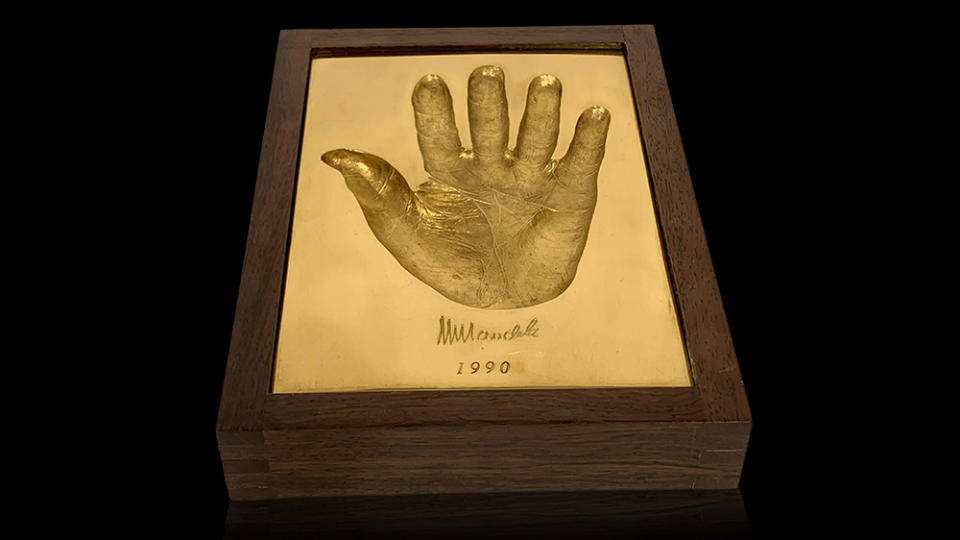 Nelson Mandela Hands