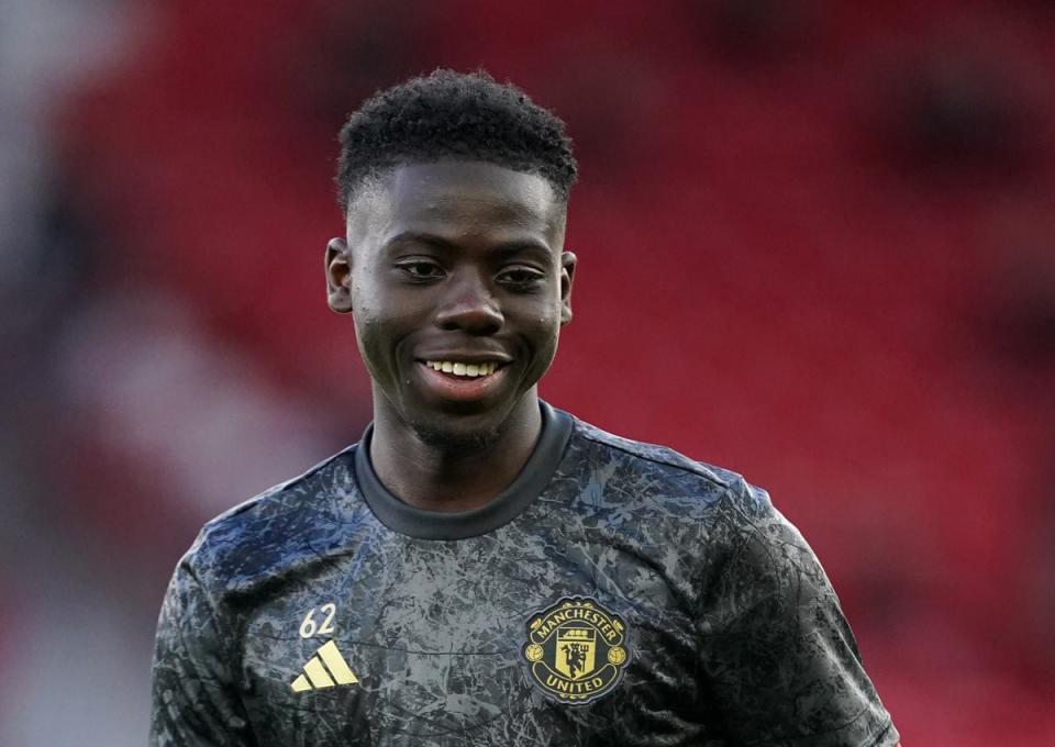 In demand: Manchester United youngster Omari Forson is attracting plenty of interest from elsewhere (Martin Rickett/PA Wire)