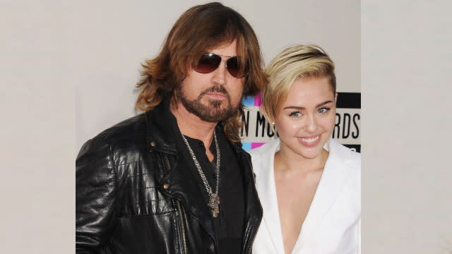 Miley Cyrus Celebrates Billy Ray's 54th Birthday With a Special Baked Good