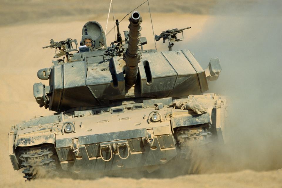 Танк Merkava ізраїльської армії