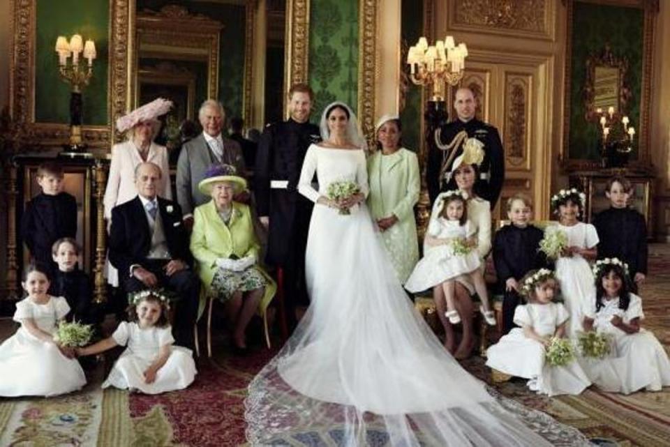 The couple's official wedding portraits were shot by photographer Alexi Lubomirski (Kensington Palace/Alexi Lubomirski)