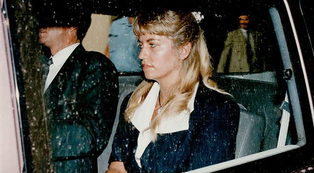 Homolka pictured after she was charged. Source: Getty Images