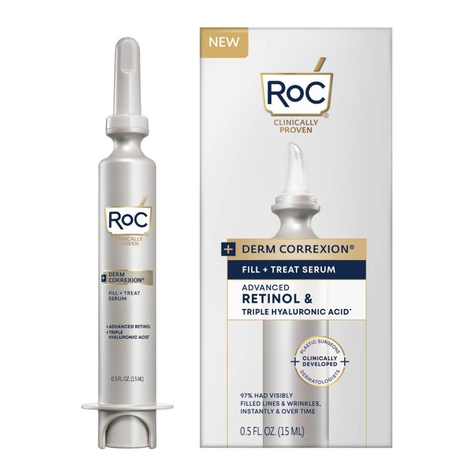 <p><a href="https://go.redirectingat.com?id=74968X1596630&url=https%3A%2F%2Fwww.target.com%2Fp%2Froc-derm-correxion-fill-treat-serum-0-5-fl-oz%2F-%2FA-85871430&sref=https%3A%2F%2Fwww.womenshealthmag.com%2Fbeauty%2Fg46030615%2Fbest-wrinkle-fillers%2F" rel="nofollow noopener" target="_blank" data-ylk="slk:Shop Now;elm:context_link;itc:0;sec:content-canvas" class="link ">Shop Now</a></p><p>Derm Correxion Fill + Treat Serum</p><p>target.com</p><p>$29.99</p><span class="copyright">target.com</span>