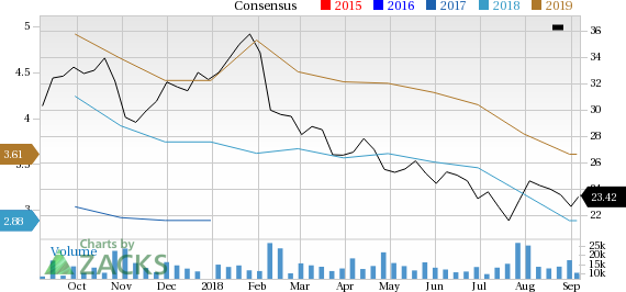 Goodyear Tire & Rubber (GT) has witnessed a significant price decline in the past four weeks, and is seeing negative earnings estimate revisions as well.