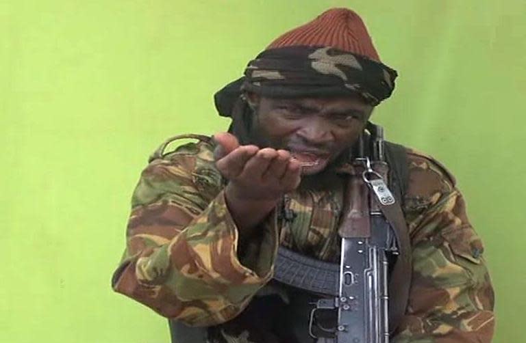 The leader of Nigerian Islamist extremist group Boko Haram, Abubakar Shekau