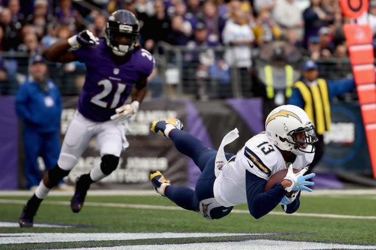 A healthy Keenan Allen would go a long way for the Chargers. (Getty)