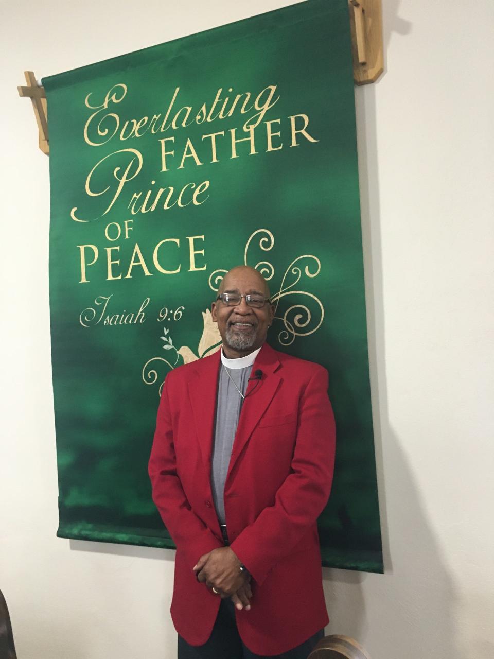 The Rev. Ronald Pierre Lawrence aims "to keep the church a vibrant part of the community" as he leads Forest Larger Parish Presbyterian Church.