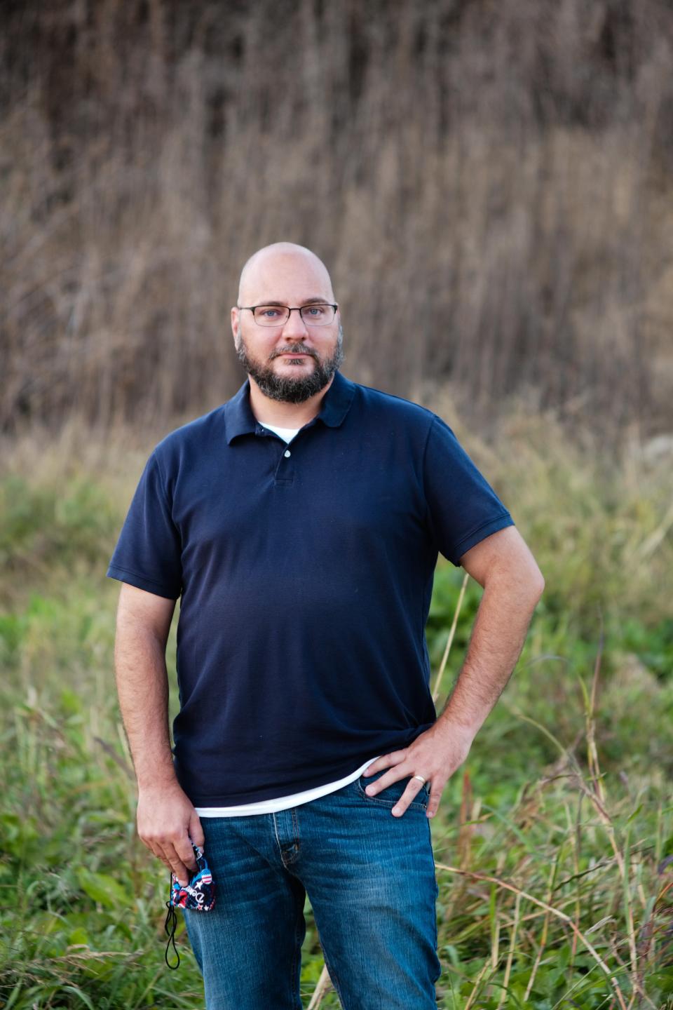 Ryan Ottney poses for a portrait on Wednesday, Oct. 7, 2020 in Portsmouth, Ohio.