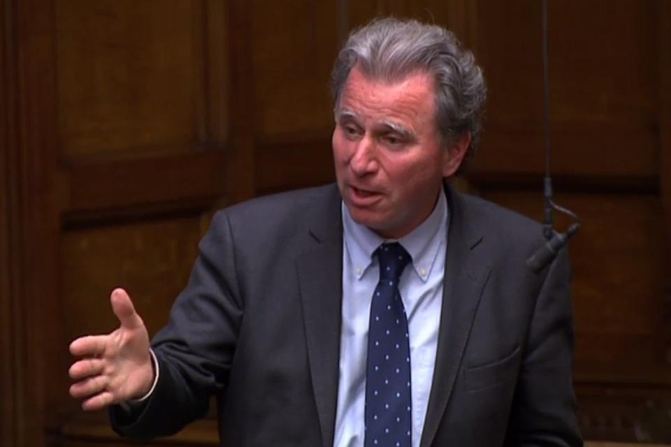 Sir Oliver Letwin said he would not be able to support a bid to put the Labour leader in Number 10 (AFP/Getty Images)