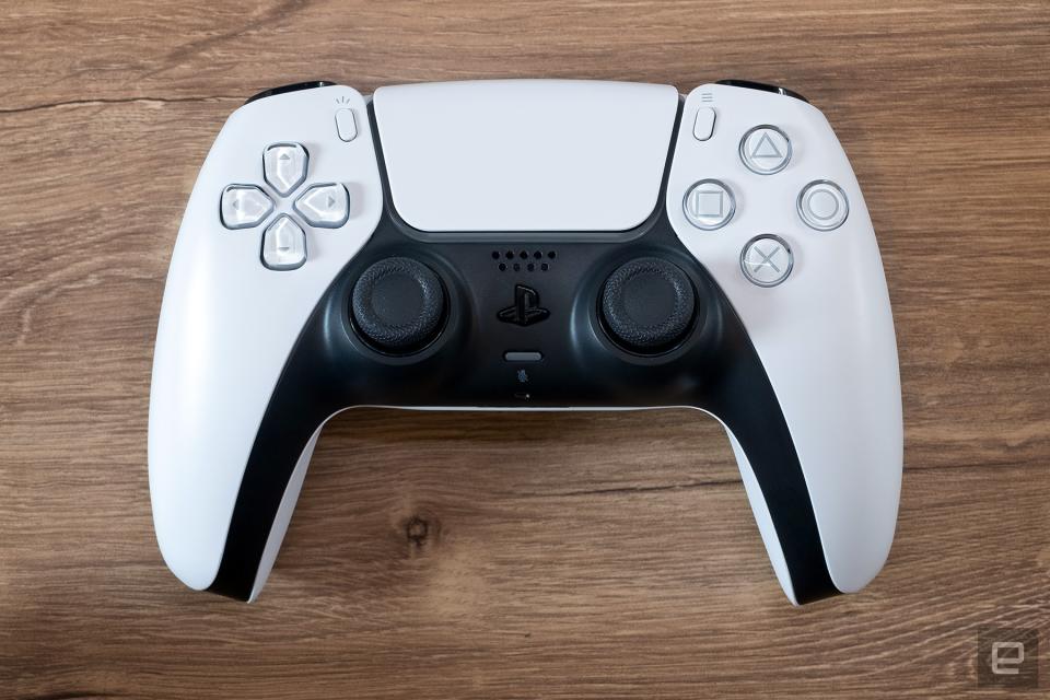 PlayStation 5 DualSense controller.