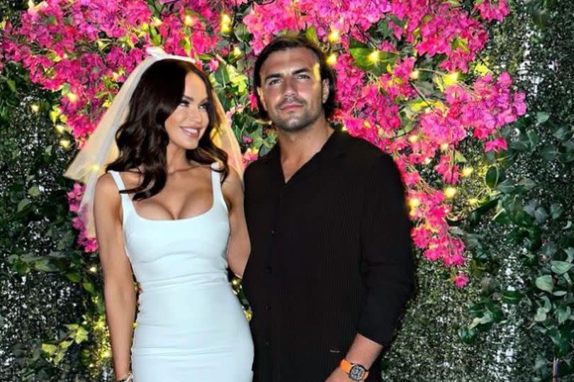 Vicky Pattison with her fiance Ercan Ramadan