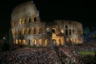 <p><strong>Nº 17: Coliseo</strong><br>Ubicación: Roma, Italia<br>Número de veces etiquetado: 1.752.045<br>(Foto de Franco Origlia/Getty Images) </p>