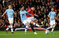 Carabao Cup - Semi Final First Leg - Manchester United v Manchester City