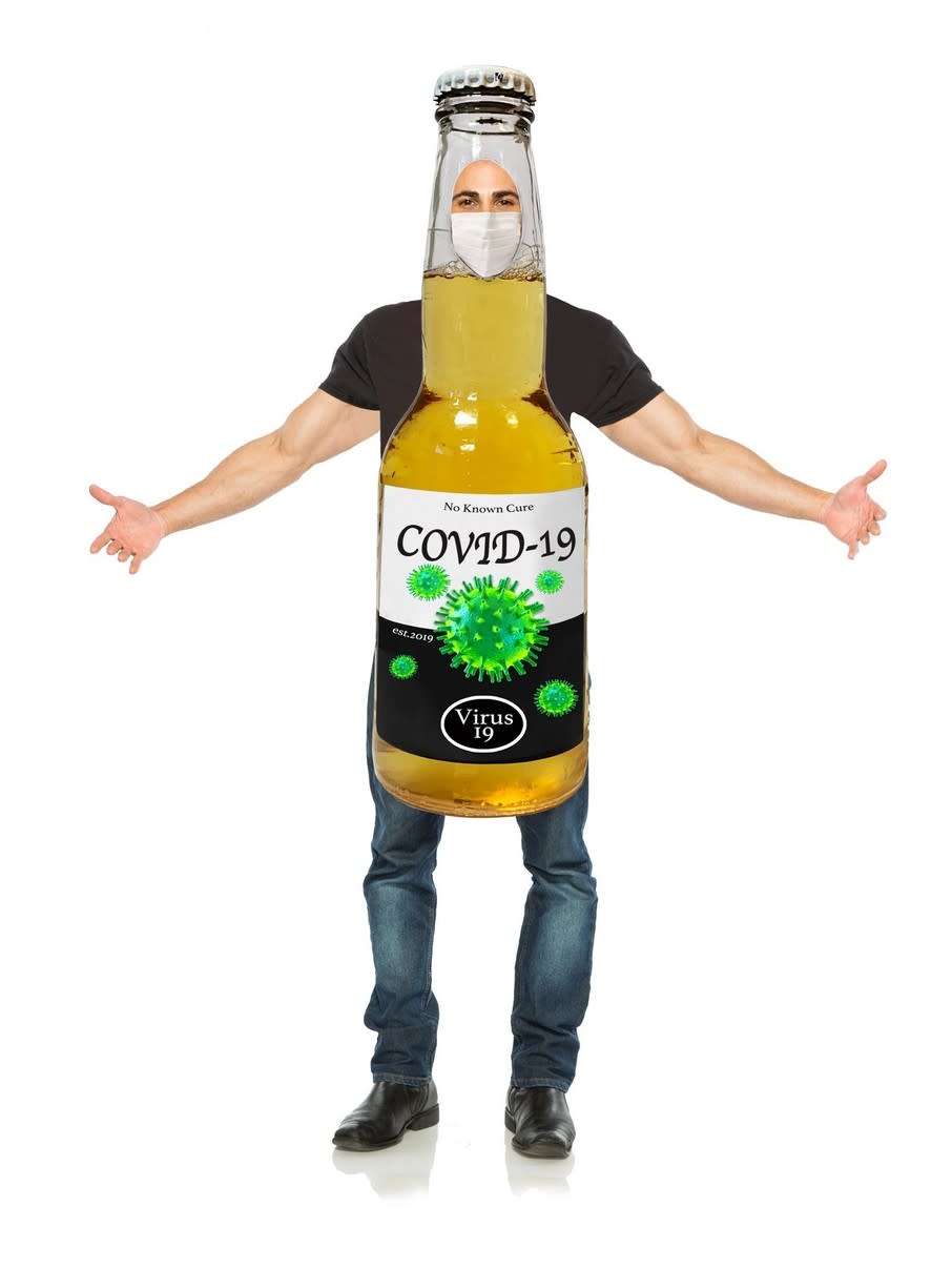 The retailer Costume SuperCenter is selling this "Corona virus" Halloween costume. (Photo: Costume SuperCenter)