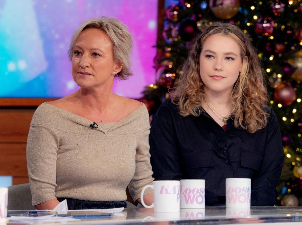 Ruth Dodsworth and Grace Dodsworth on Loose Women (ITV/Shutterstock)