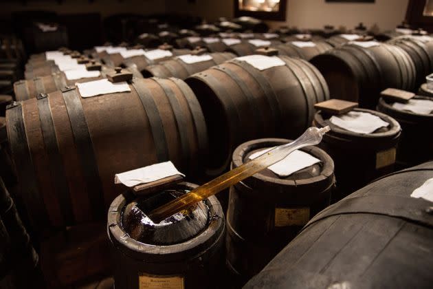 A traditional acetaia, where balsamic vinegar of Modena is aged. (Photo: REDA&CO via Getty Images)