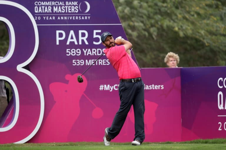 South Africa's Thomas Aiken, pictured here during the Qatar Masters, carded halves of 31 and unleashed a birdie blitz at the Tswane Open