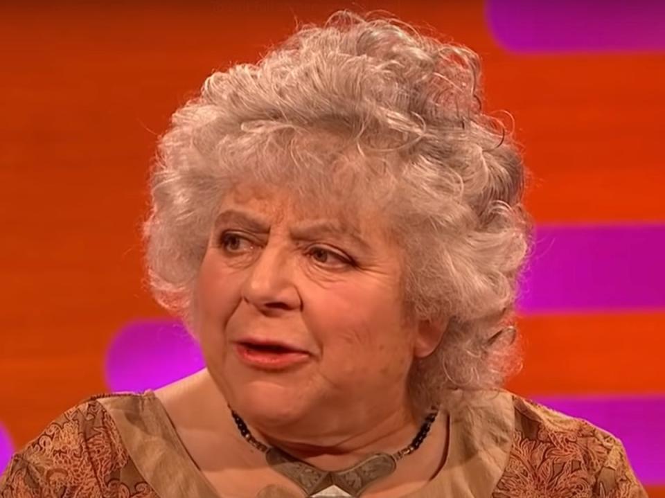 Miriam Margolyes on ‘The Graham Norton Show’ (BBC)