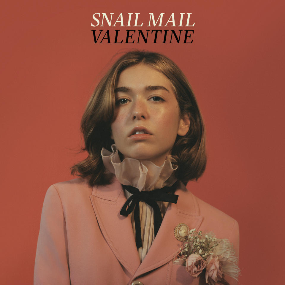 This cover image released by Matador Records shows "Snail Mail" by Valentine. (Matador Records via AP)