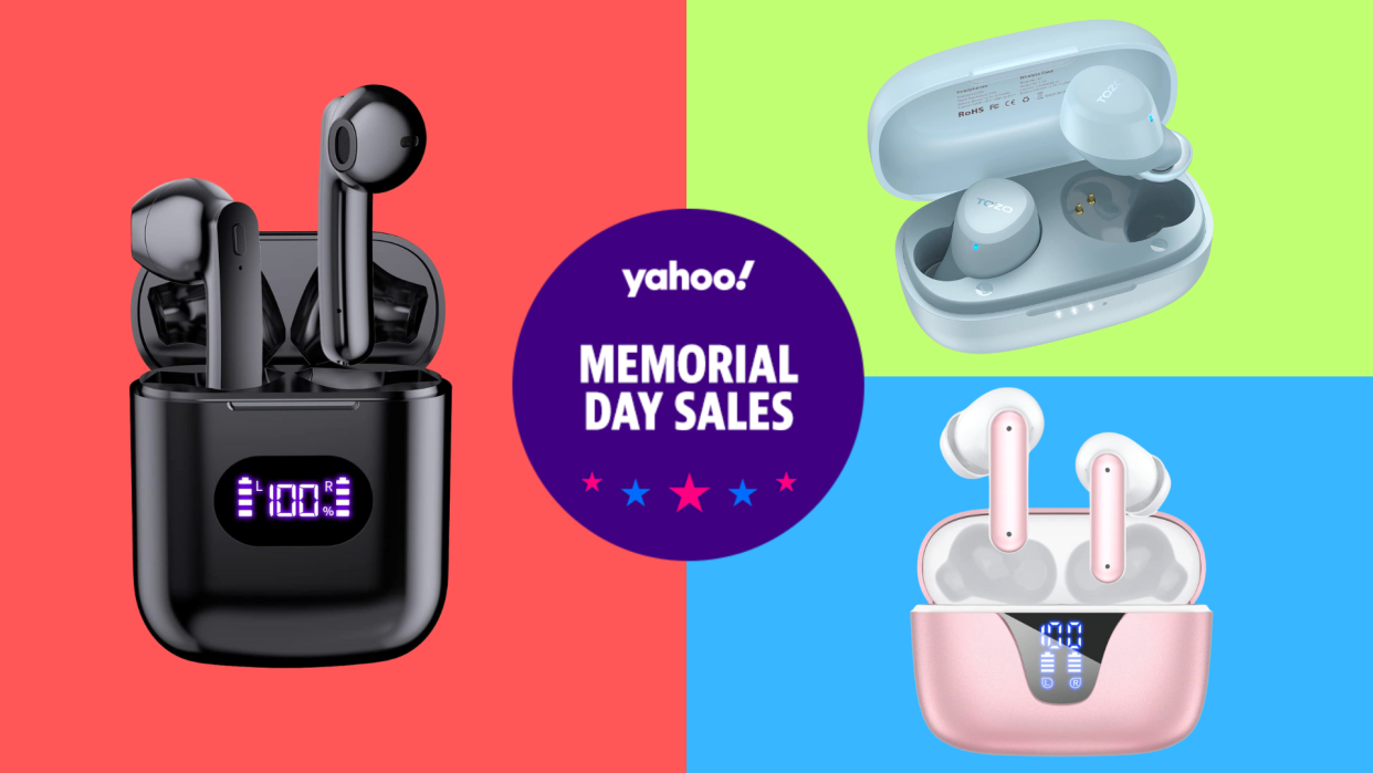 Save big this Memorial Day on your favorite earbud brands. (Photo: Amazon)