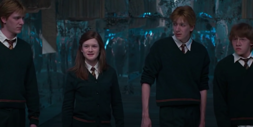 <div><p>"Maybe not Percy 😂 , but I would literally take a movie about the Weasleys and give back all the Harry stuff if I could. Harry is a good character; I just don’t think he needed so many movies about him." </p><p>—<a href="https://www.buzzfeed.com/jmaygriggs" rel="nofollow noopener" target="_blank" data-ylk="slk:jmaygriggs;elm:context_link;itc:0;sec:content-canvas" class="link ">jmaygriggs</a></p></div><span> Warner Bros. Pictures</span>