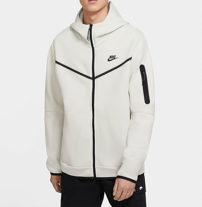 8) Nike Tech Fleece Zip-Up Hoodie