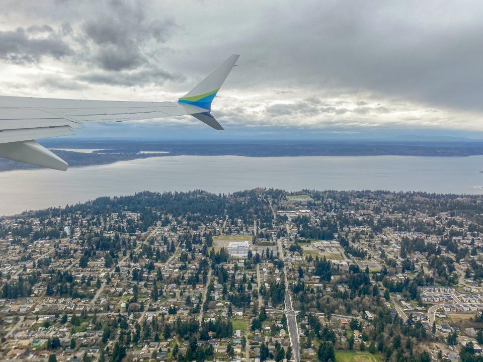 Alaska Airlines Boeing 737 Max Flight