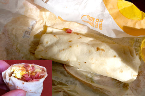 Bacon and Egg Burrito