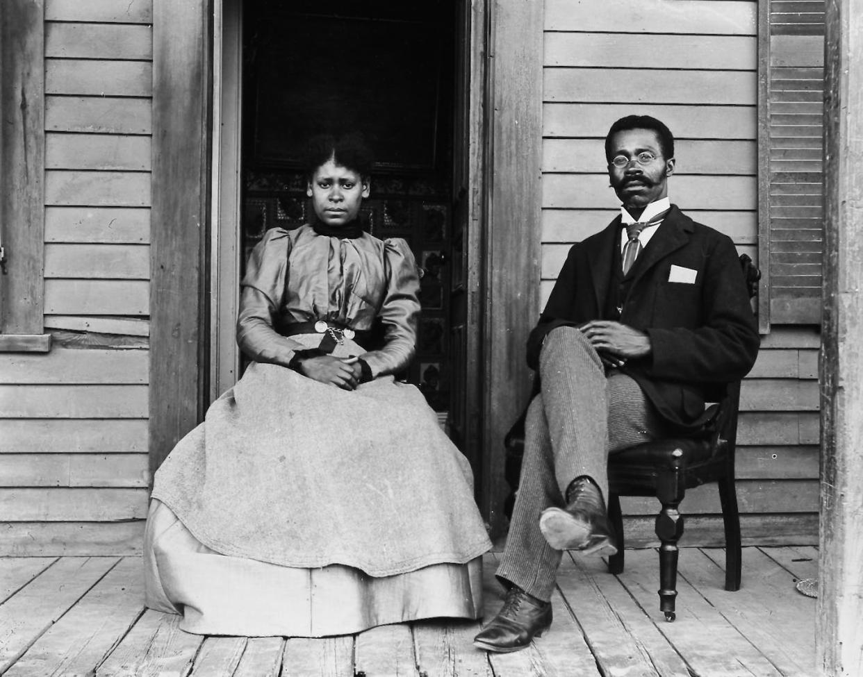 Portrait of Betty and Willis Coles by William Bullard from about 1902. <a href="http://www.bullardphotos.org/gallery/#jp-carousel-657" rel="nofollow noopener" target="_blank" data-ylk="slk:Courtesy of Frank Morrill, Clark University and the Worcester Art Museum;elm:context_link;itc:0;sec:content-canvas" class="link ">Courtesy of Frank Morrill, Clark University and the Worcester Art Museum</a>