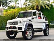 <p>How do you stand out in a crowd of G63 AMGs and 4x4 Squareds? With a <a href="https://www.roadandtrack.com/new-cars/news/a32603/the-mercedes-maybach-g-650-landaulet-is-the/" rel="nofollow noopener" target="_blank" data-ylk="slk:Mercedes-Maybach G 650 Landaulet;elm:context_link;itc:0;sec:content-canvas" class="link ">Mercedes-Maybach G 650 Landaulet</a>. It's a luxurious long-wheelbase version of the last-gen G-Wagen. It's also the most expensive. <a href="https://www.ebay.com/itm/2018-Mercedes-Benz-G-Class-650/274145506320?hash=item3fd4587410:g:JioAAOSw7bZd92jP" rel="nofollow noopener" target="_blank" data-ylk="slk:This one on eBay;elm:context_link;itc:0;sec:content-canvas" class="link ">This one on eBay</a> is being offered for $1.8 million. </p>