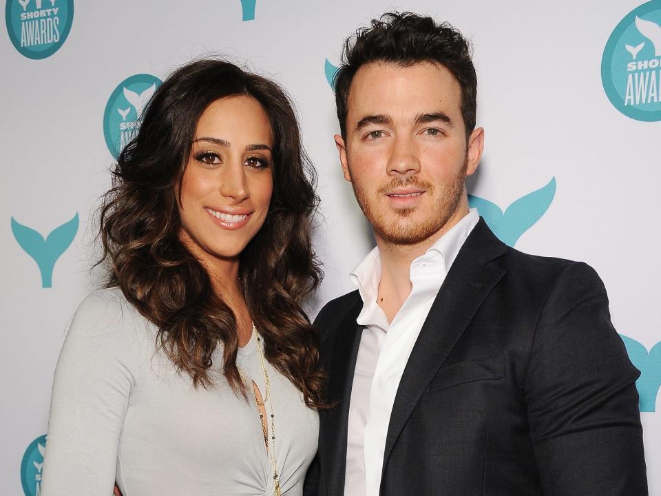 Kevin Jonas and Danielle Deleasa