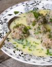 <p>Get the <a href="https://theviewfromgreatisland.com/greek-meatballs-lemon-sauce/" rel="nofollow noopener" target="_blank" data-ylk="slk:Greek Meatballs In Lemon Sauce;elm:context_link;itc:0;sec:content-canvas" class="link ">Greek Meatballs In Lemon Sauce</a> recipe.</p><p>Recipe from <a href="https://theviewfromgreatisland.com/" rel="nofollow noopener" target="_blank" data-ylk="slk:A View From Great Island;elm:context_link;itc:0;sec:content-canvas" class="link ">A View From Great Island</a>. </p>