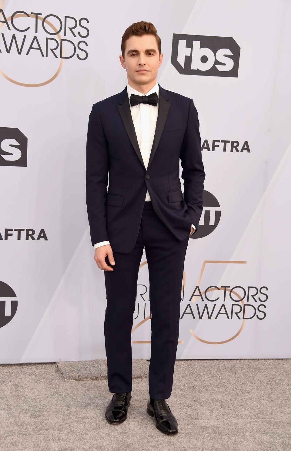 <h1 class="title">Dave Franco in Dior Men and Christian Louboutin shoes</h1><cite class="credit">Photo: Getty Images</cite>