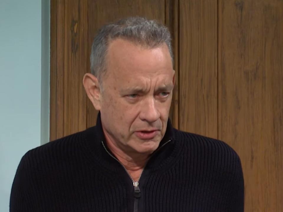 Tom Hanks on ‘Saturday Night Live' (NBC)