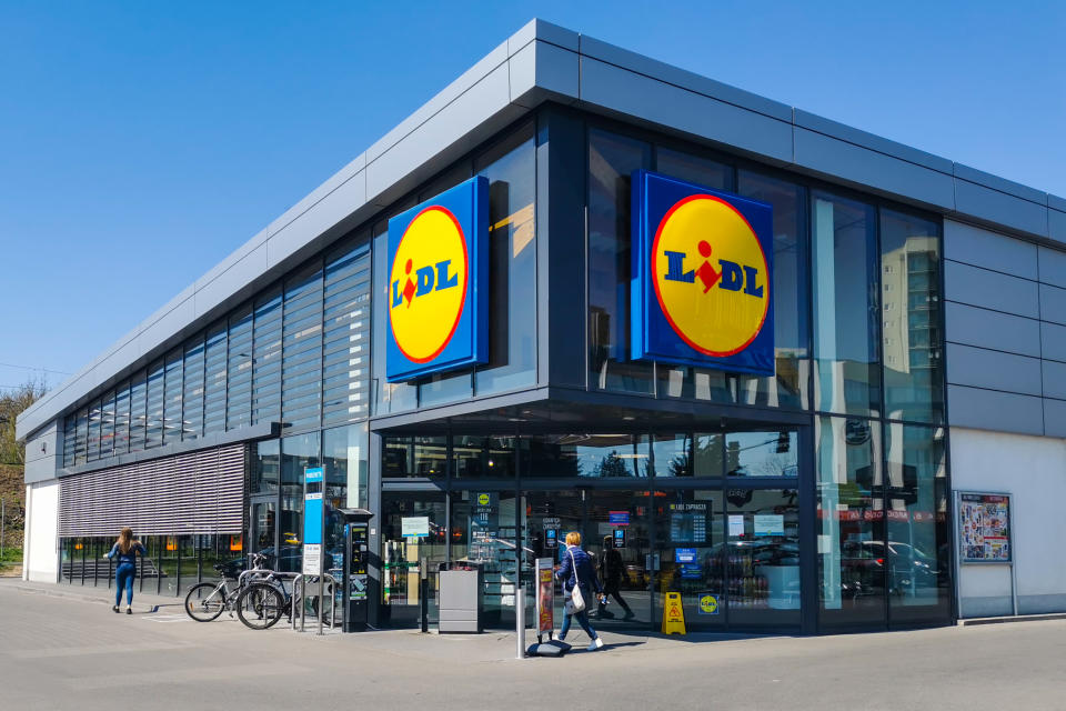 Lidl-Supermarkt in Krakau, Polen