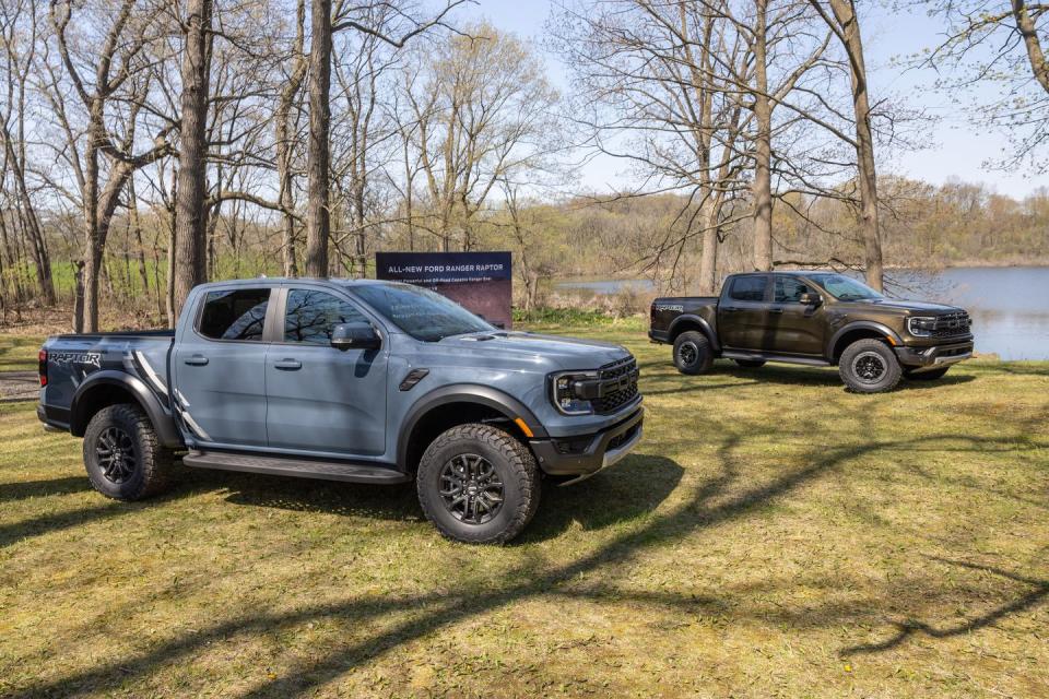 2024 ford ranger raptor debut event in dexter, michigan