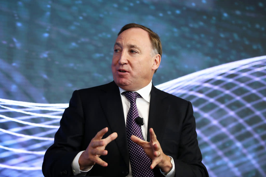 Mark Delaney, deputy chief executive officer and chief investment officer of AustralianSuper. (Photographer: Brendon Thorne/Bloomberg via Getty)