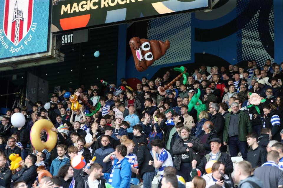 Police reveal why Burton have banned inflatables for traditional Reading fixture <i>(Image: JasonPIX)</i>