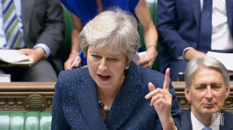 A handful of Conservative lawmakers openly discussed removing Prime Minister Theresa May, according to one MP who attended a meeting on Tuesday