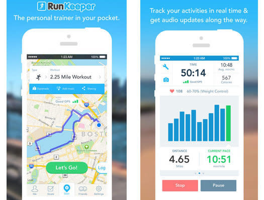 Run Keeper is similar to Endomondo but where it differs greatly is in integration. This app can pair up with over 70 other health and fitness apps and products making it the Swiss army knife of running apps. Able to communicate with health and fitness services like Withings you'll be able to see a much broader picture of your health. £Free (RunKeeper Elite: £27.99) <strong>I</strong> <a href="https://itunes.apple.com/gb/app/runkeeper-gps-running-walk/id300235330?mt=8" target="_blank">iOS</a>, <a href="https://play.google.com/store/apps/details?id=com.fitnesskeeper.runkeeper.pro&hl=en_GB" target="_blank">Android</a>