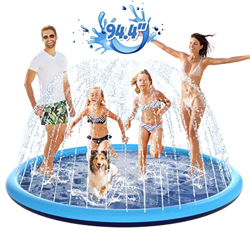 Splash Pad for Kids and Dog, TOSKIESGO 94