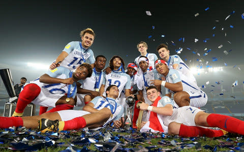 England U17s won the World Cup with victory over Spain - Credit: Getty Images